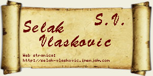 Selak Vlašković vizit kartica